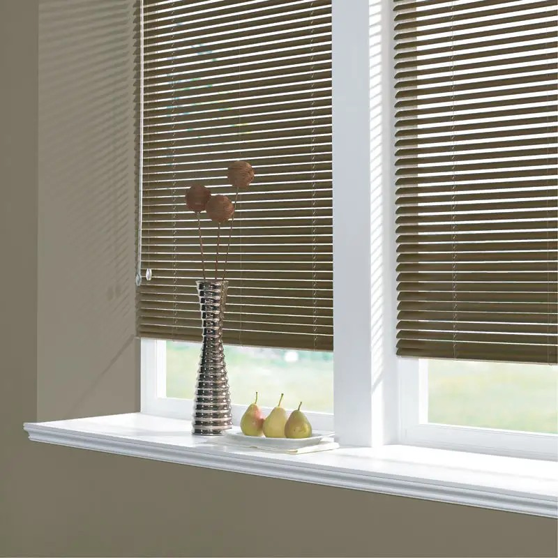 Full Blackout Day and Night Vinyl 25mm Slat Venetian Blind