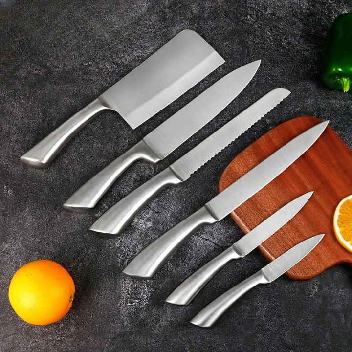 Набор кухонных ножей 6 предметов для мяса и костей