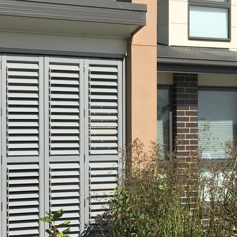 Aluminium Plantation Shutters Aluminum Vertical Shutter for Sales