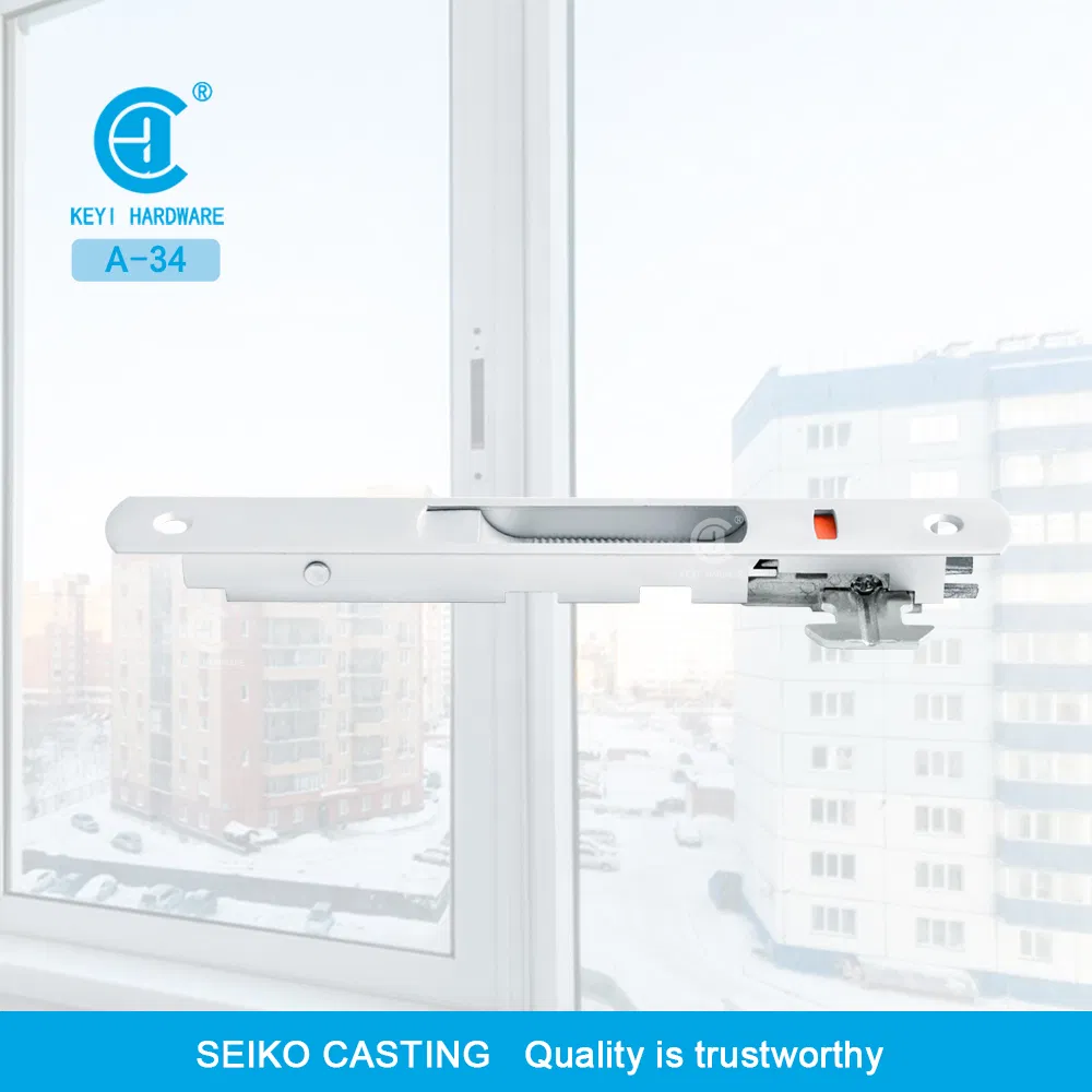 Aluminum Alloy Glass Window Push-Pull Gate Single-Side Hook Lock