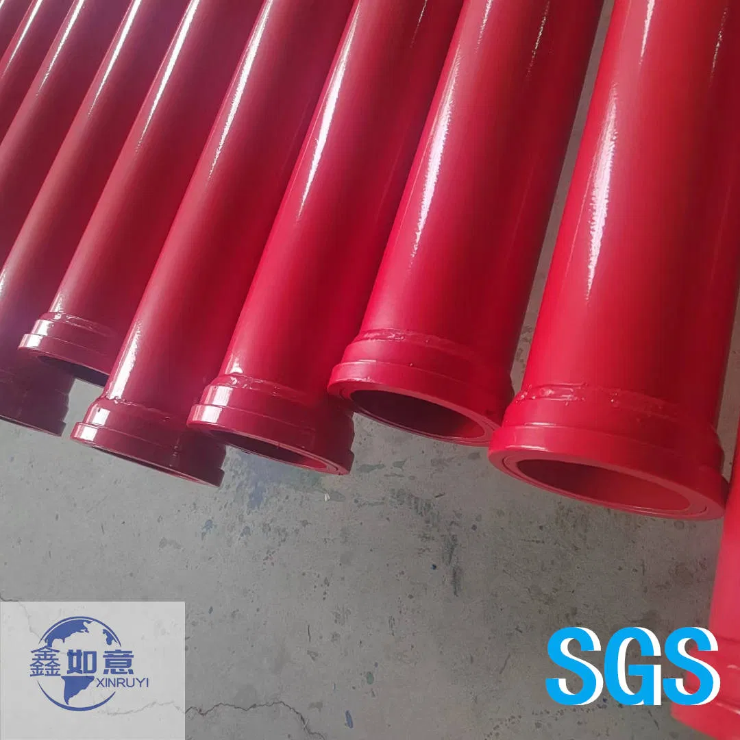 Internal and External Epoxy Resin Anti-Corrosion Steel Pipes for Fire Protection, Coal Mine Water Supply and Drainage, Groove Socket Flange Connection