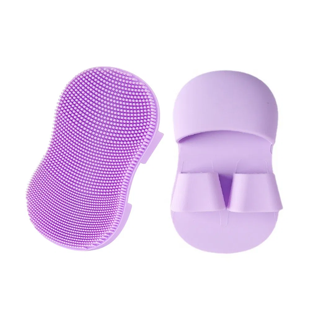 Mini Silicone Facial Pet Skin Care Cleaning Brush Wholesale SPA Face Baby Cleanser Shower Bath Brush