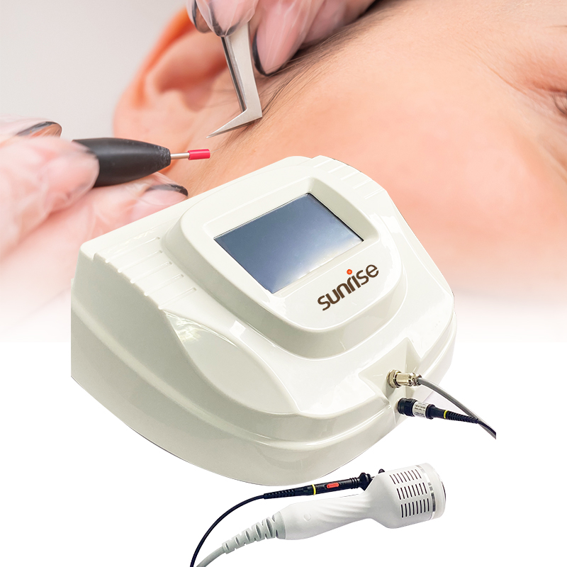2025 Aplus Permanent Hair Removal Machine Vascular Spider Vein Removal with 0.01nm Electrolyse Needles