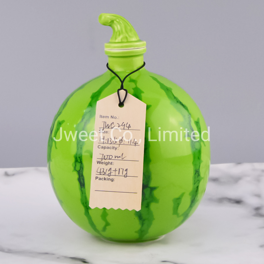 Olive Oil Water Bottle Ceramic Cork Bottle