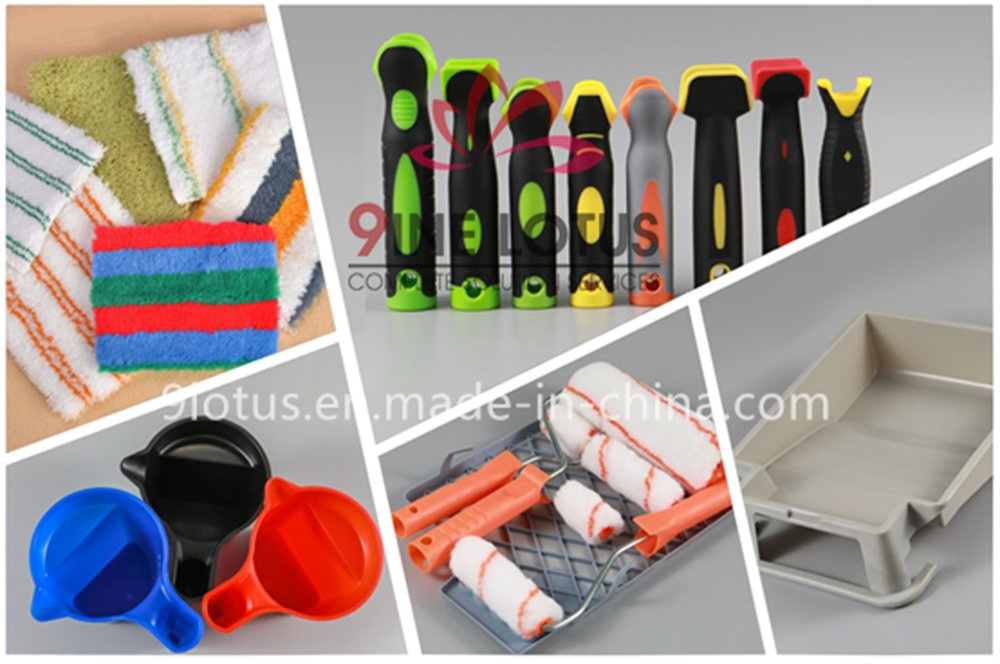 High Quality Diameter Thickness Cleaning Roller Paint Brush Set Sale