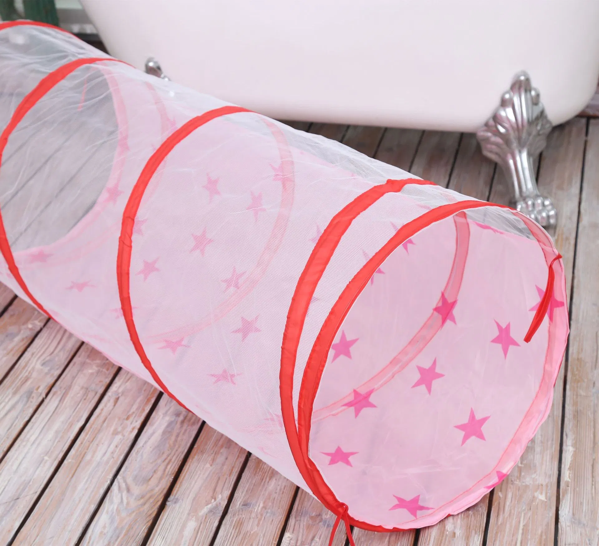 3PCS Princess Fairy Tale Castle Tent Play House Crawl Tunnel & Ball Pit for Kids Toddlers