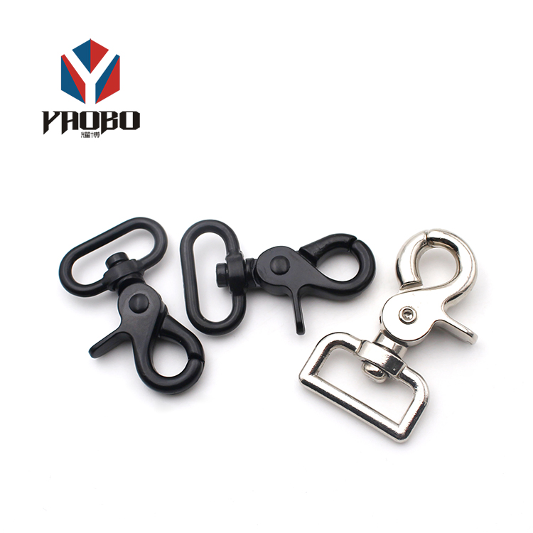 Spring Steel Bag Trigger Lobster Clasp Buckle Swivel Eye Bolt Dog Leash Snap Hanging Hook
