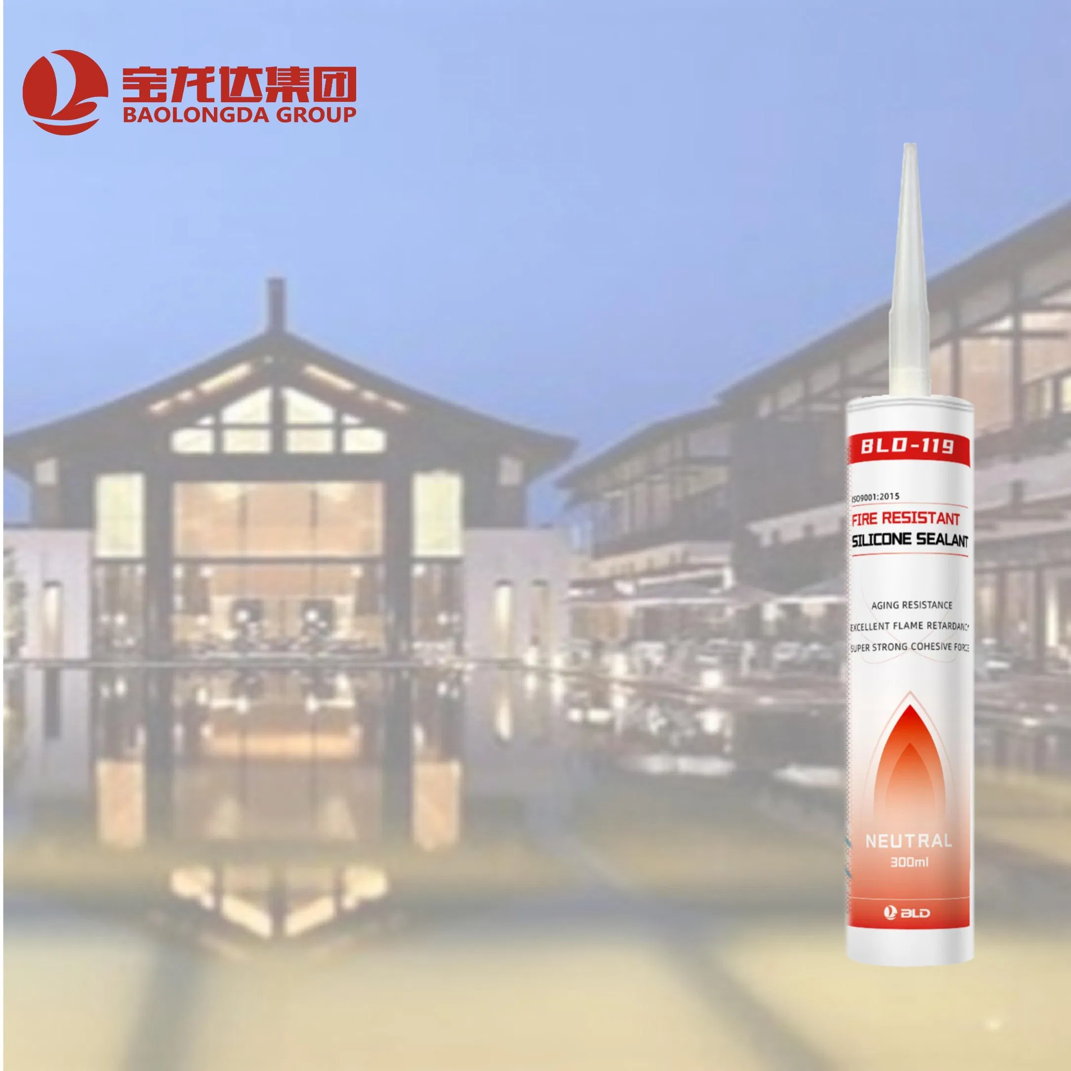 High-Efficiency Fire-Resistant Silicone Sealant