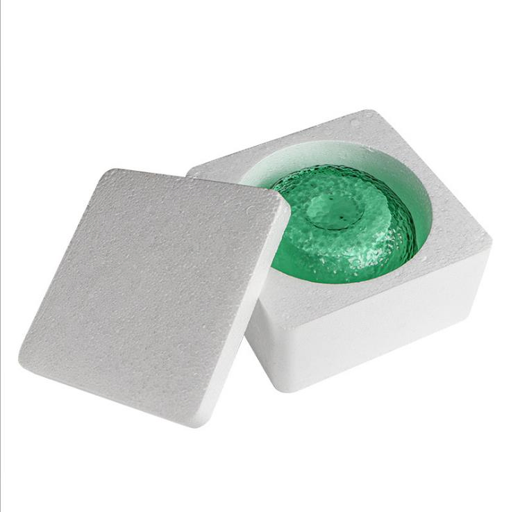 Colorful Crystal Glass Salad Bowl Fresh-Keeping Instant Noodle Bowl Household Heat-Resistant Microwave Oven Salad Bowl