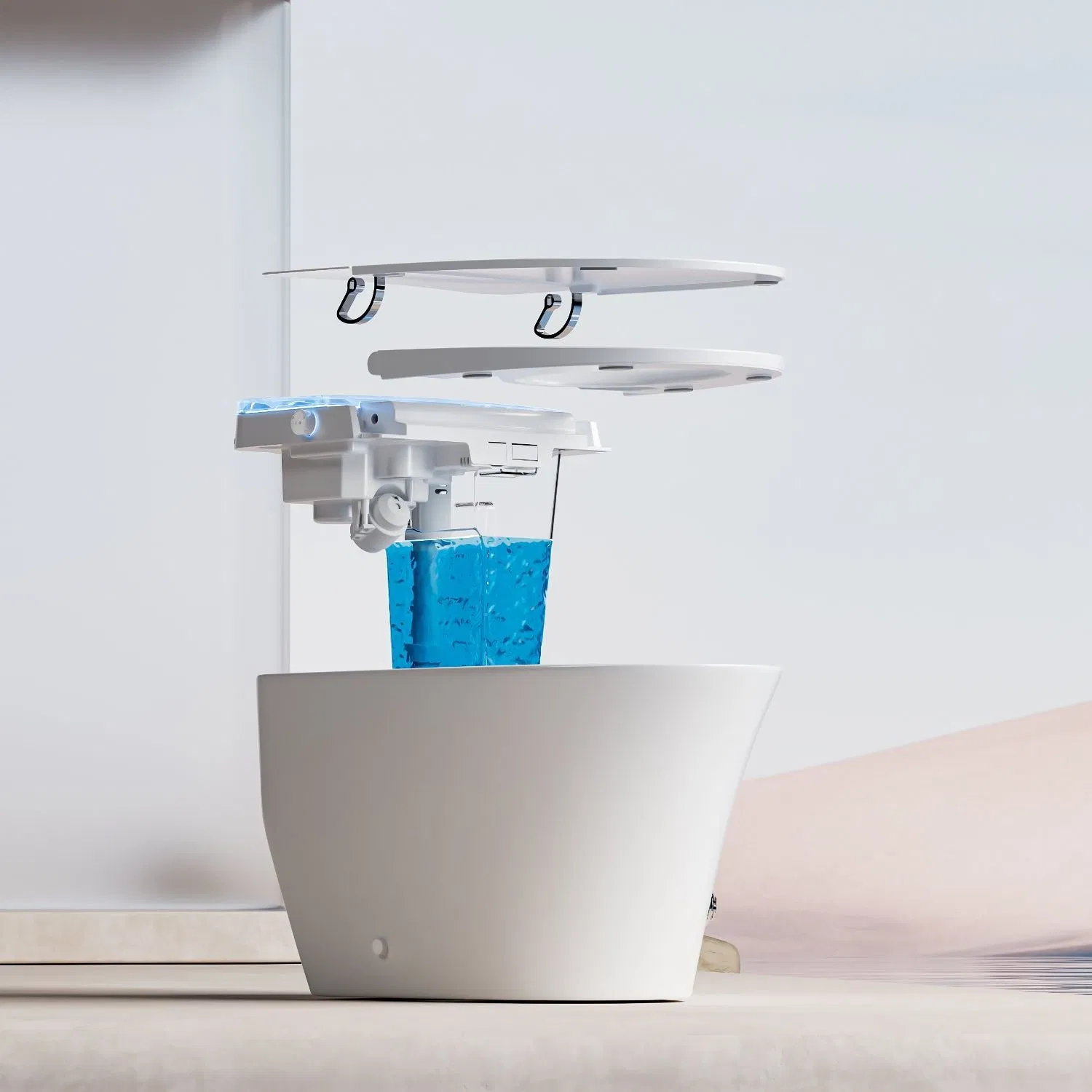 Smart Intelligent Toilet ETL Auto Flushing with Cupc Certificate for America