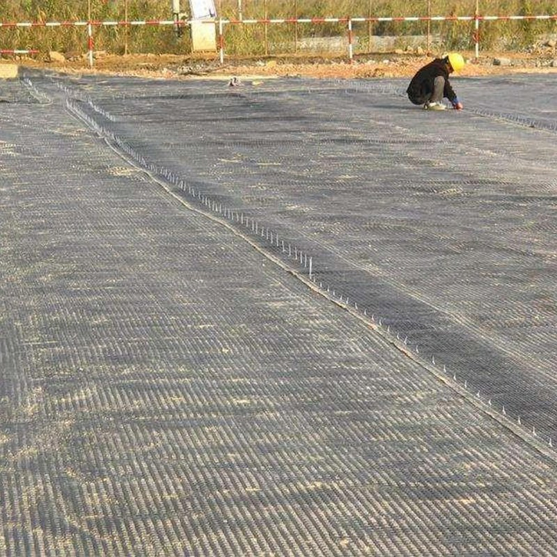 Wholesale 125kN/M Coated Bitumen Fiber Glass Geogrid for Base Stabilization, Asphalt Pavement Reinforcement