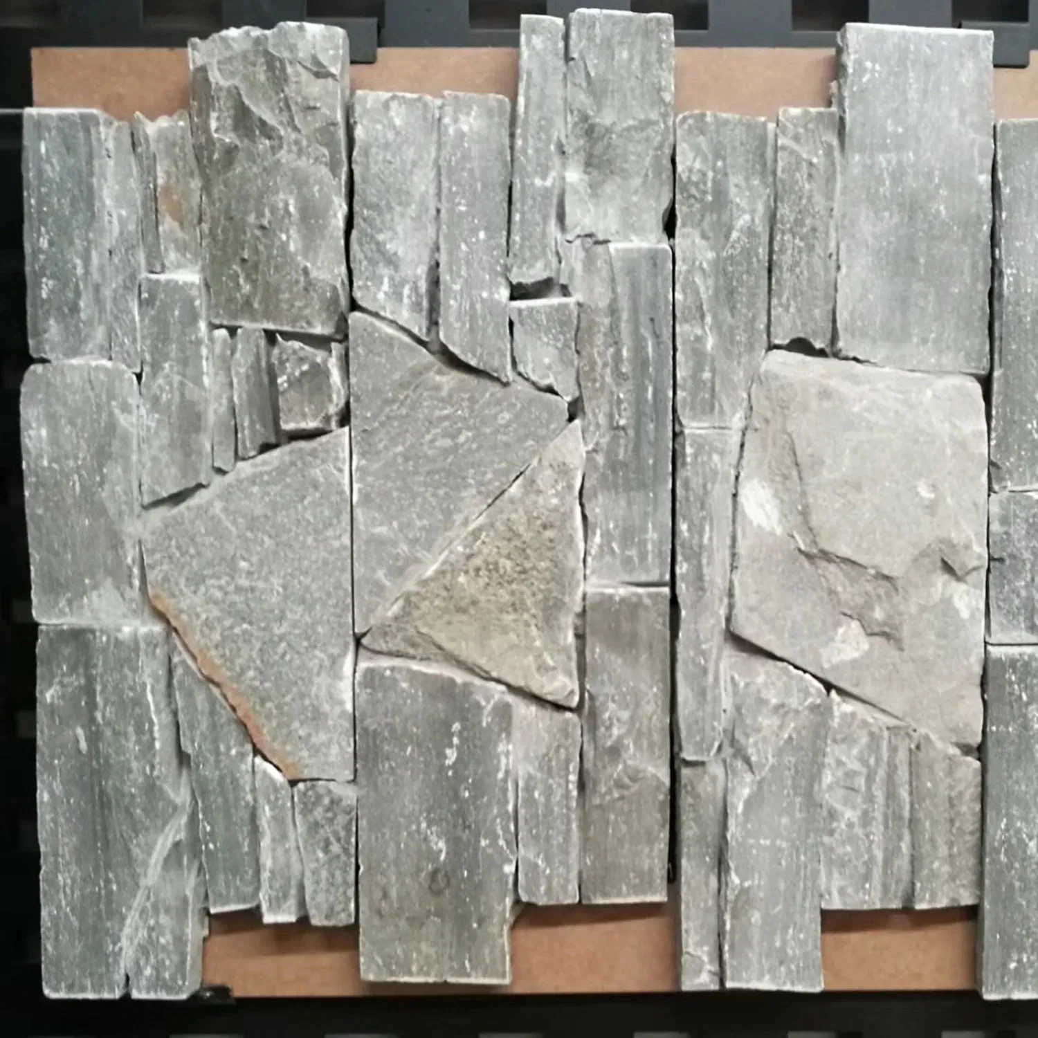 Wall Veneer Panel Quartz Slate Cladding Walling Culture Stone Z Type Stacked Stone