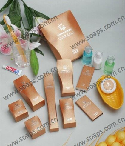 Pencil with Hotel Amenities Set for Hotel Room Using