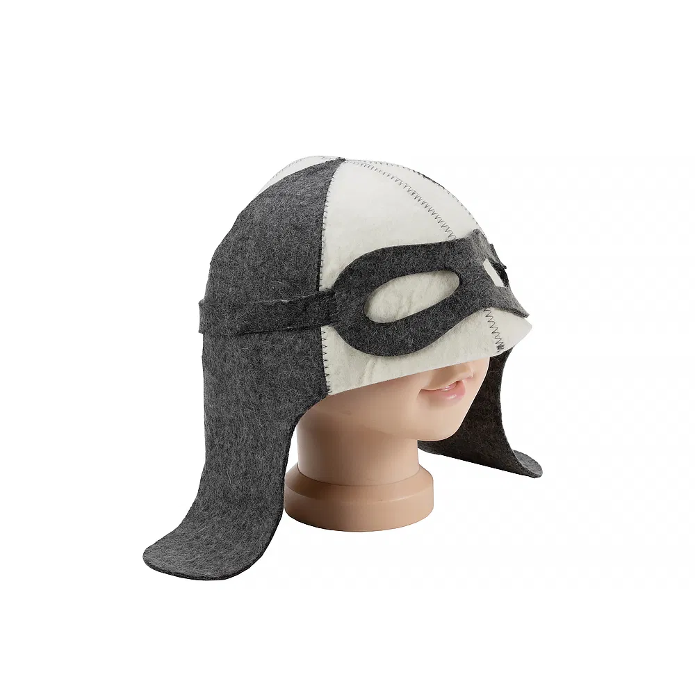 Hot-Selling Model Original Wool 2mm Thickness Thick Heavy Felt Sauna Hat Direct From Factory