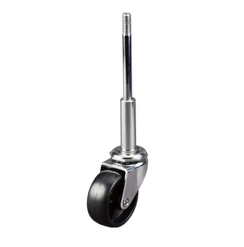 OEM Factory 2 Inch Industry Light Duty Castor Swivel Rubber Wheel with Special Fastening Ring