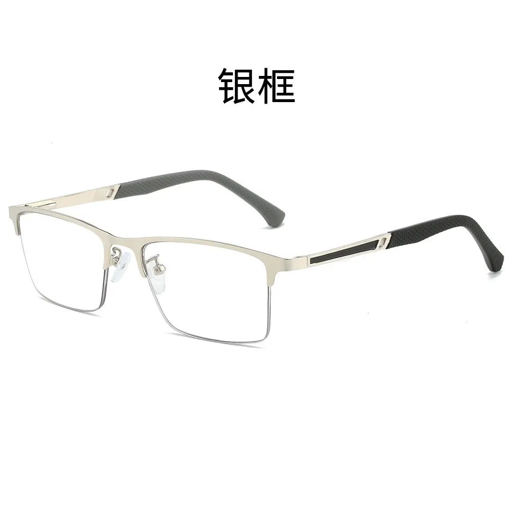 New Business Metal Reading Glasses with Blue Light Protection