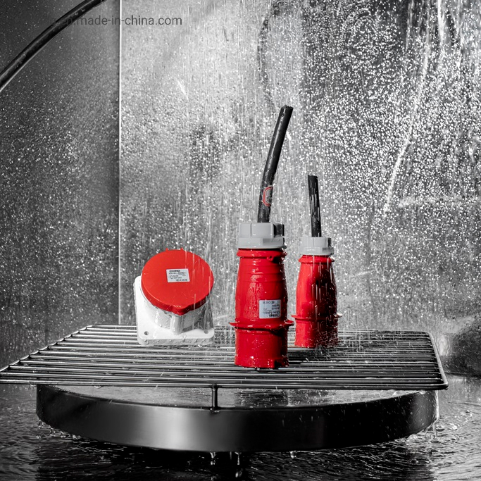 Штепсель промышленный CEE 32A 4P 400V (QX1425)