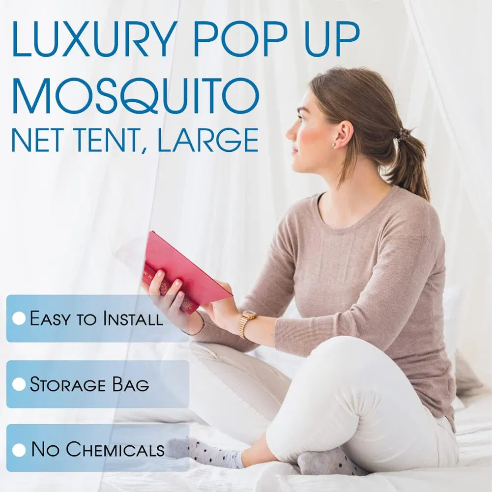Mosquito Net Pop up Ten Large Bed Tent Mosquito Net Canopy Outdoor Bed Tent Insect Screen