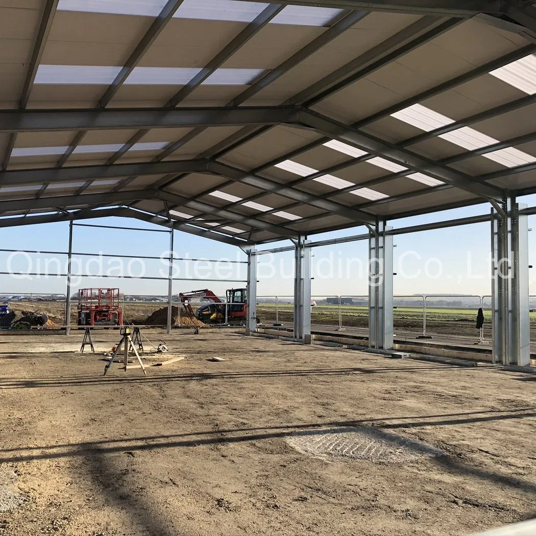 CE Prefab Building Prefabricated Steel Structure Large Warehouse Workshop Construction Building