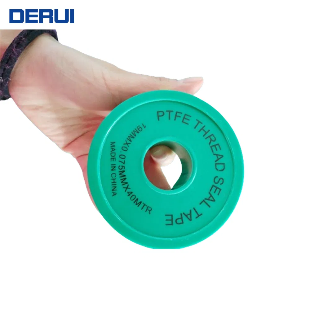 Building Sealing Material PTFE Plastic Plumbing Water Piping Thread Seal Tapes