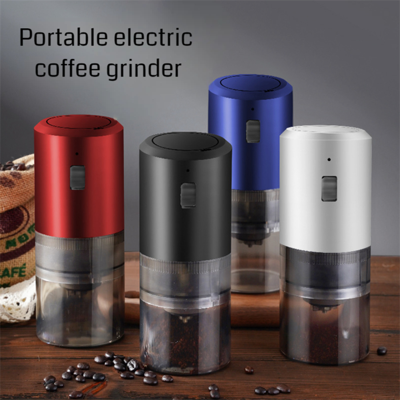 Electric Grinding Coffee Machine Mini Portable Home USB Rechargeable Grinder