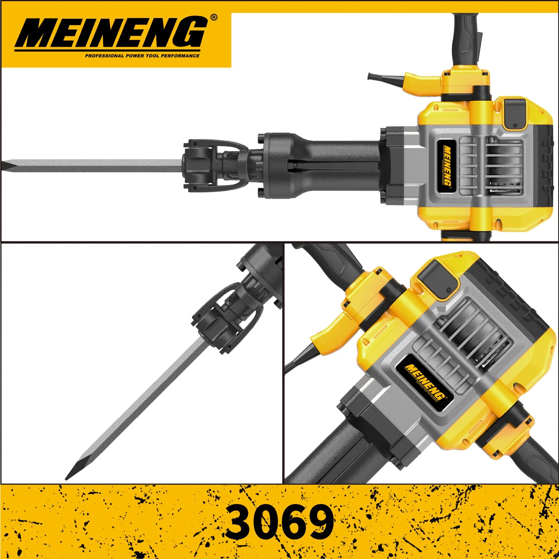 Отбойный молоток Heavy-Duty 3069 Demolition Hammer