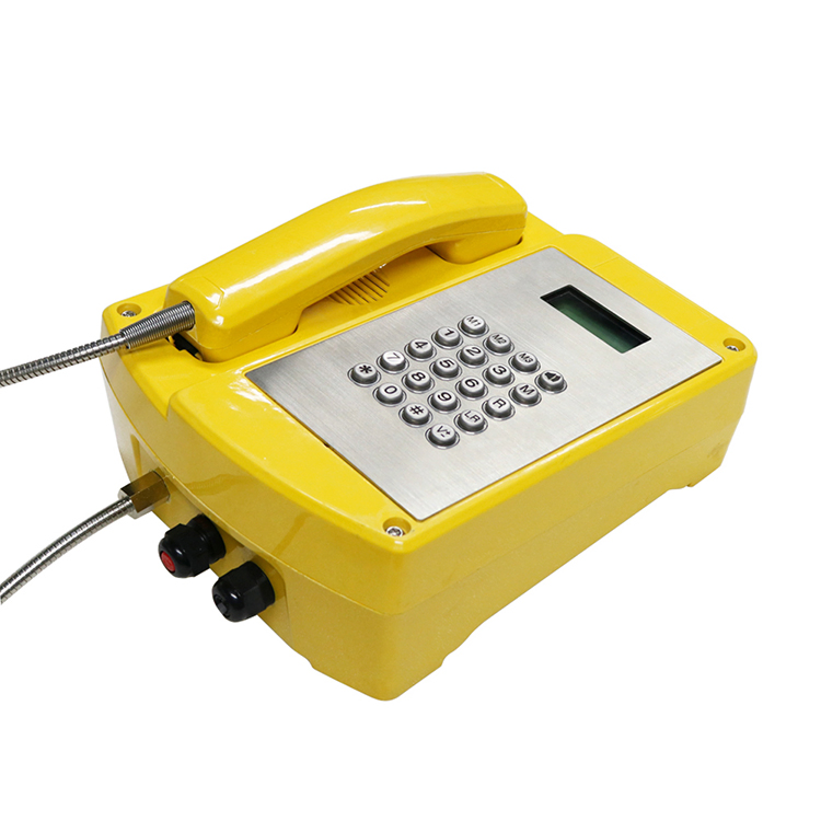 Atex and Iecex Flame-Proof Telephone Explosion-Proof VoIP Telephone