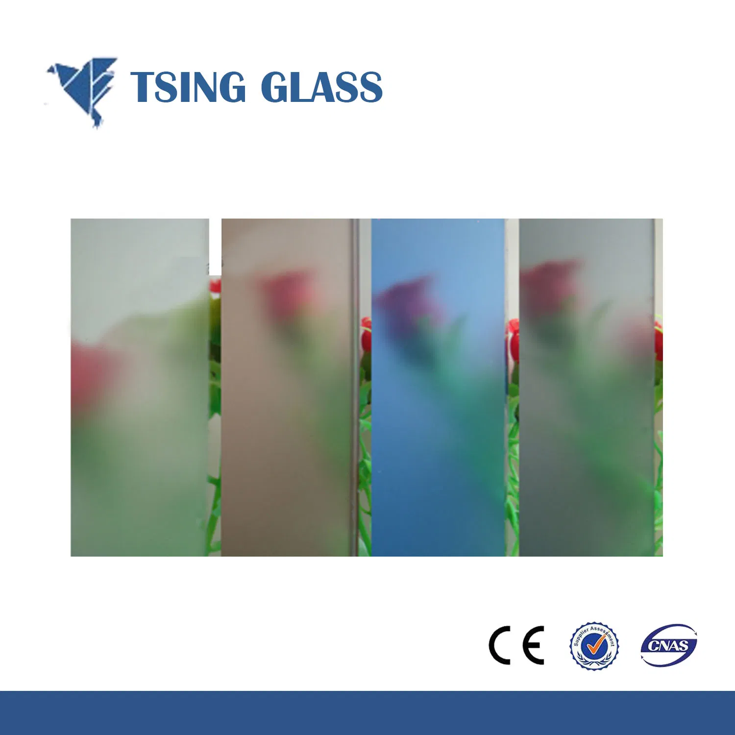 Decorative Frosted Glass / Acid Etched Glass / Frosting Glass
