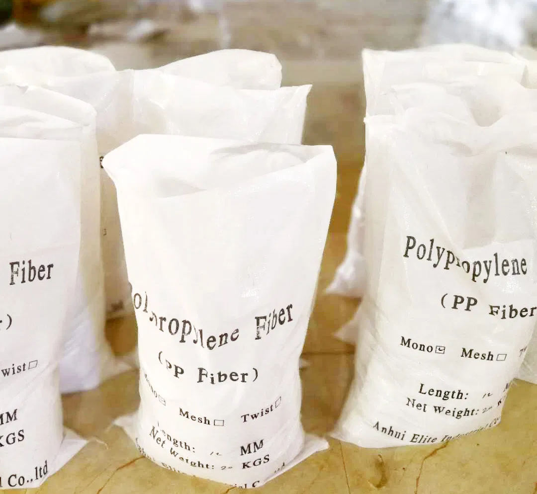 Polypropylene Engineering Fibre Microfiber for Concrete Wall