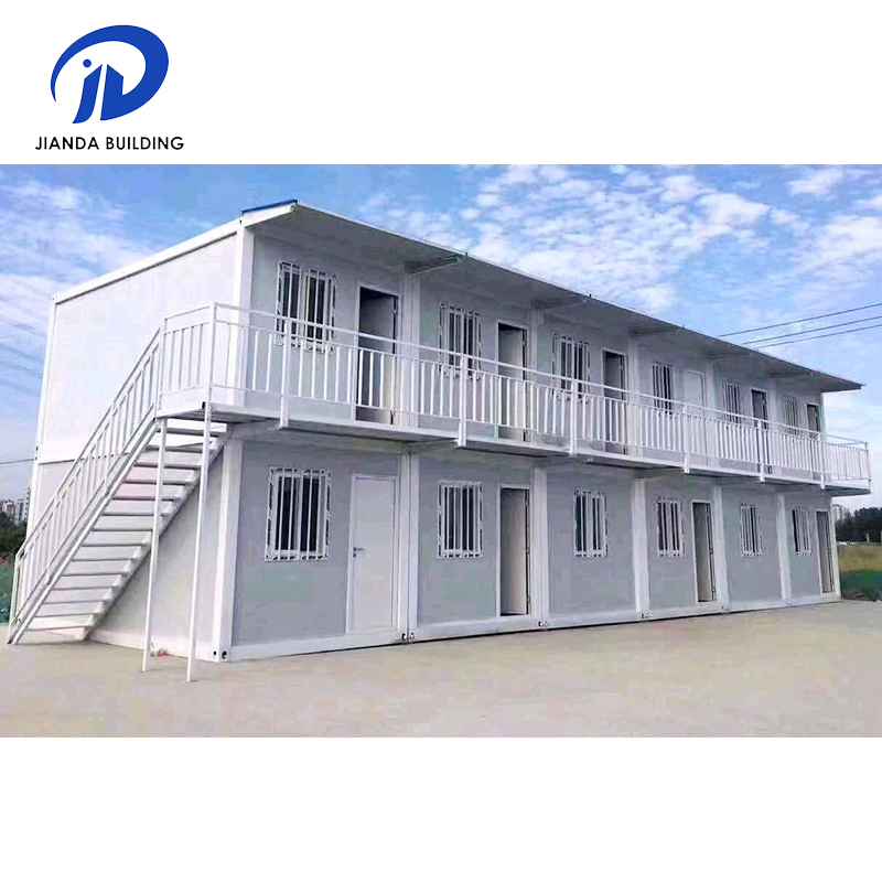 Flat Pack Living Storage Expandable Movable Steel Pre Fab Small Mobile Portable Modular Prefab Container House