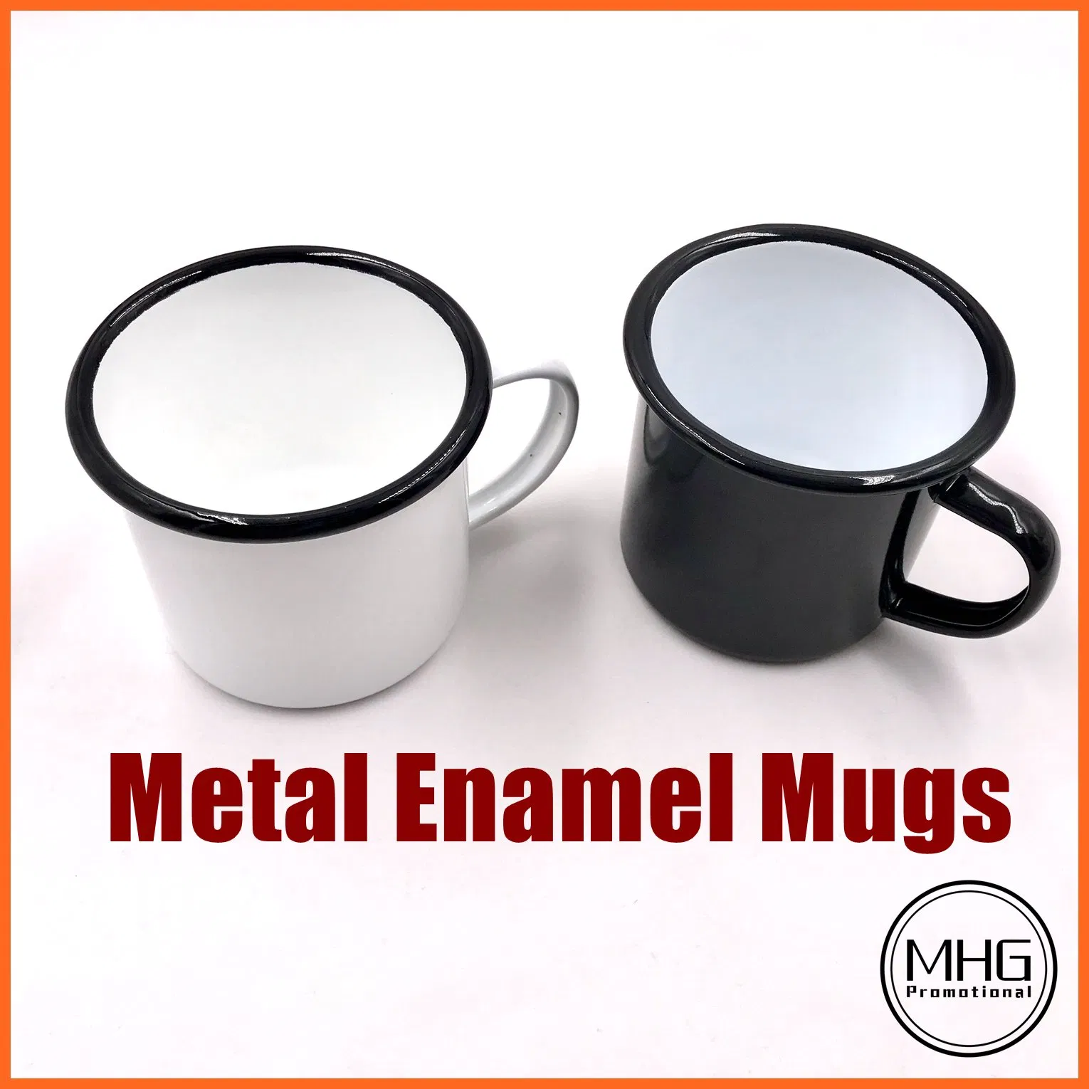Customized 12oz Enamel Mug