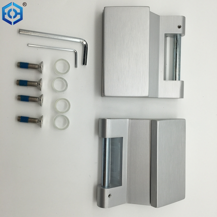 Wall Mounted Aluminum Alloy Glass Shower Door Hinge