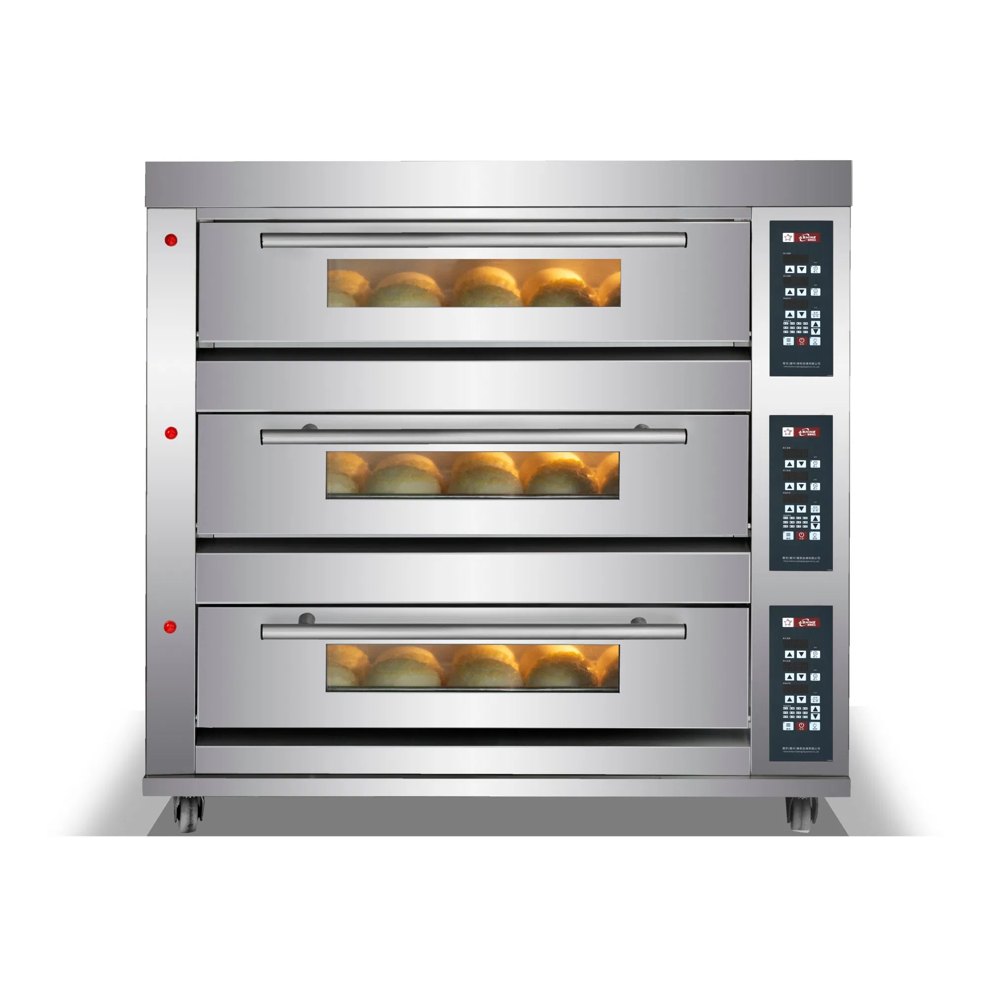 High-Performance Commercial Gas Deck Oven with Digital Controller for Bakeries and Restaurants