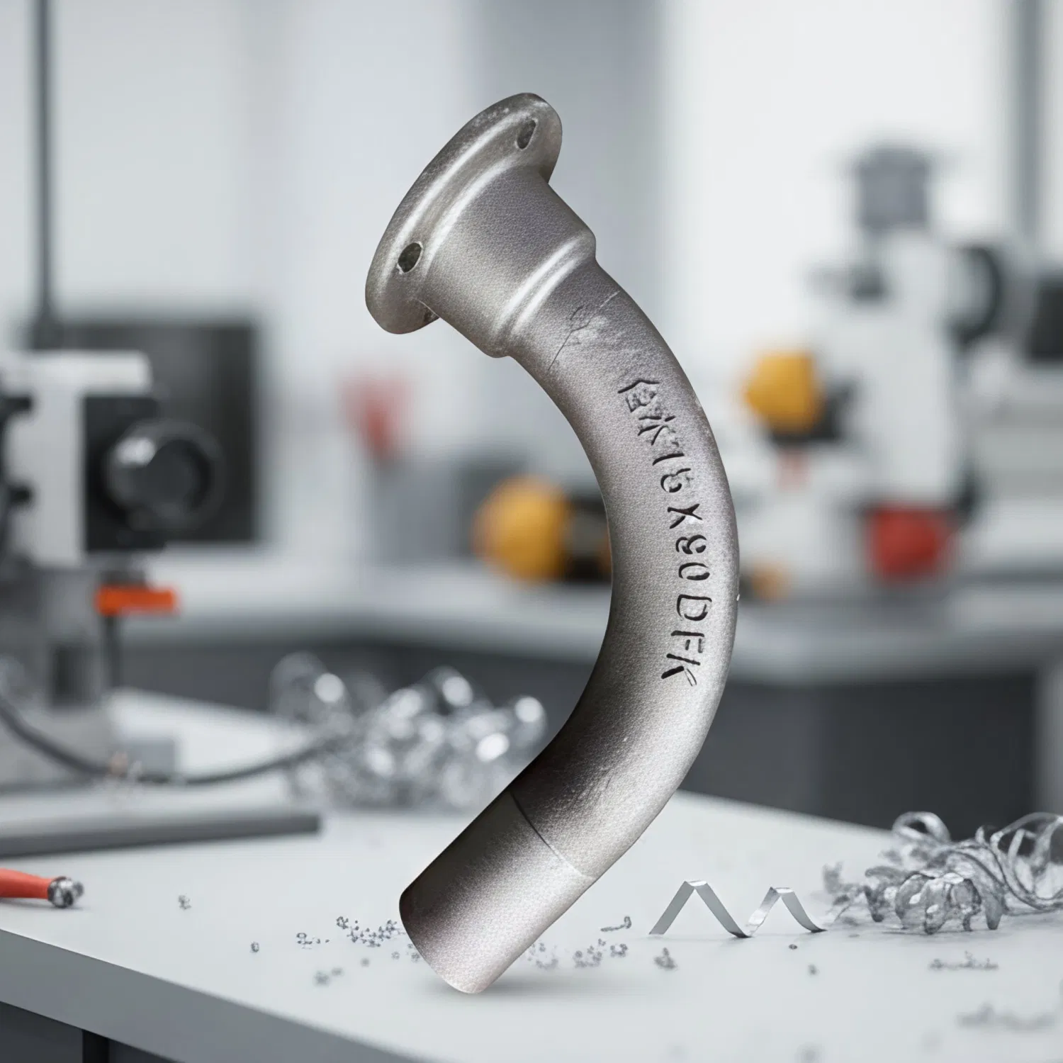 Industrial Custom Ductile Iron 45° Elbow Pipe Fitting for Water Supply