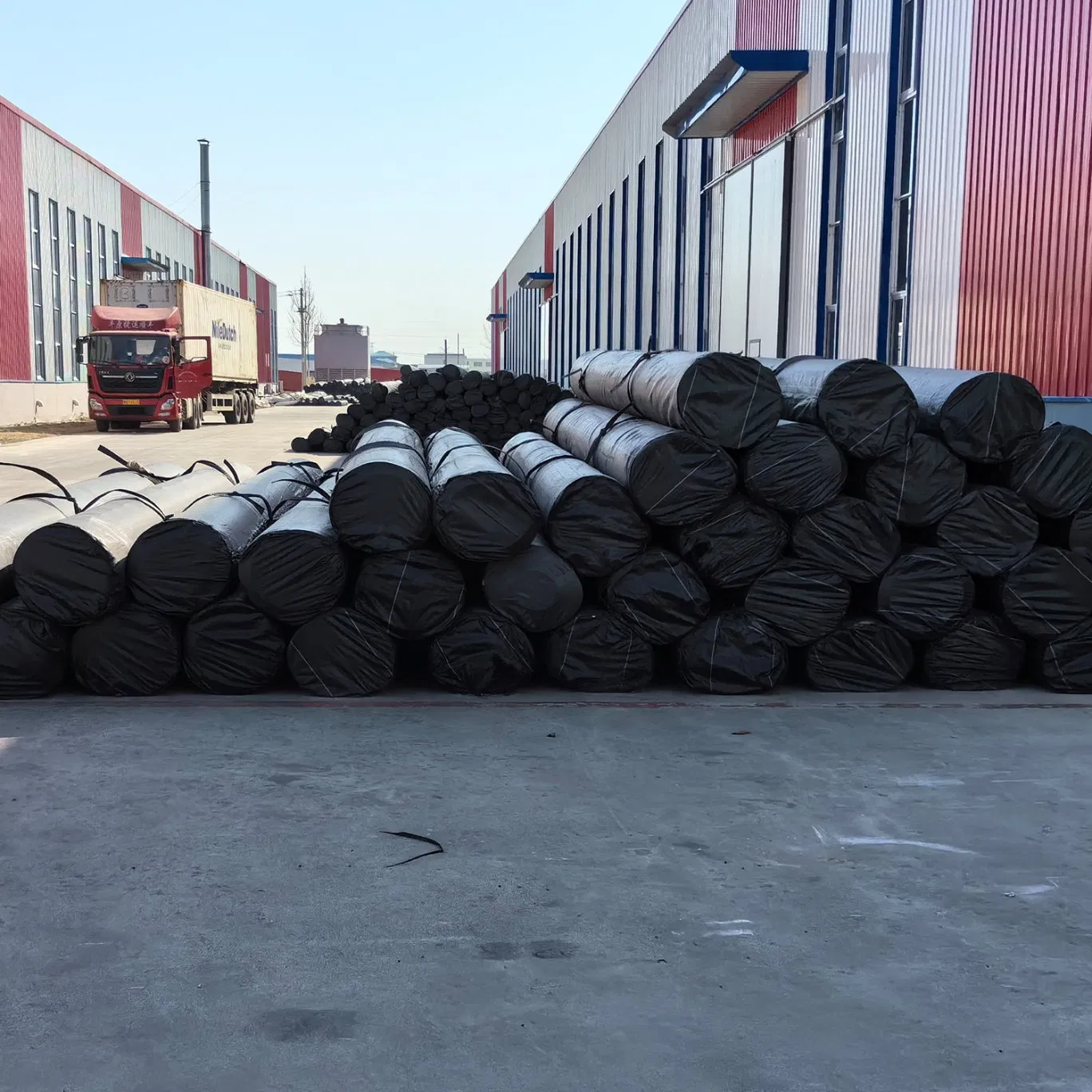 Geomembrane for Fish Pond Sewage Treatment Plant in Republic of Congo