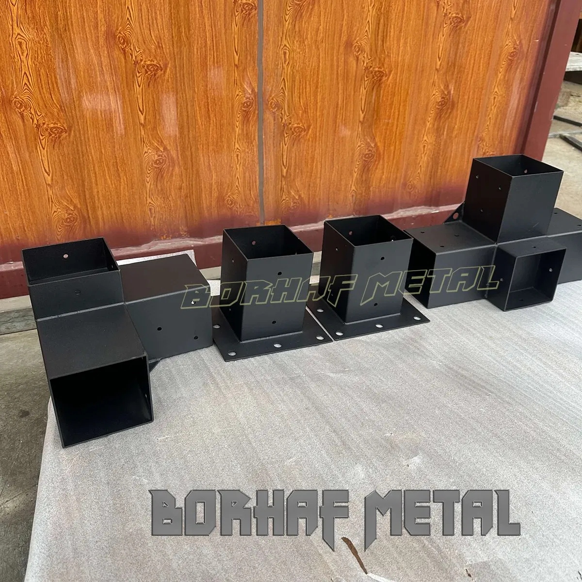 Stable Structure OEM Pergola Pole Post Base Holder Pergola Bracket
