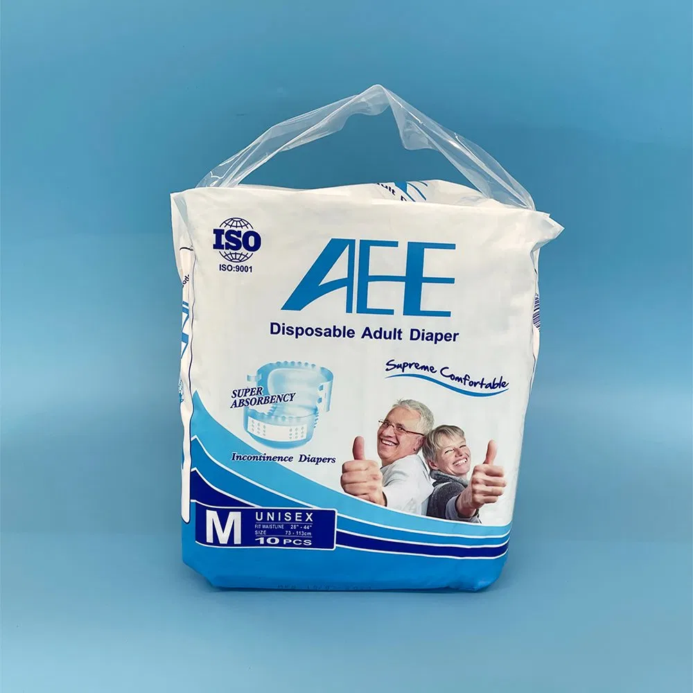 Manufacturer Hot Sale Disposable Premium with Printed Low Price Wholesales Adult Diapers