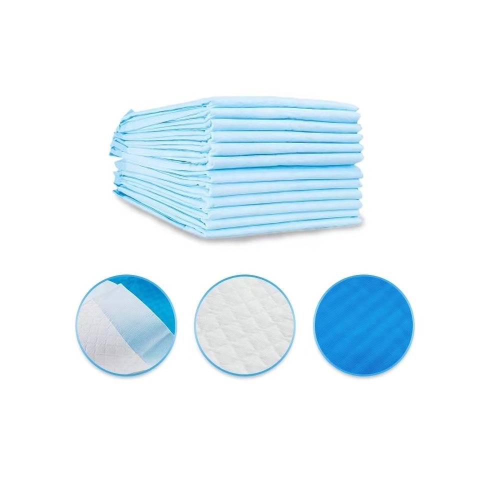 Soft and Absorbent Disposable Under Pads for Beds