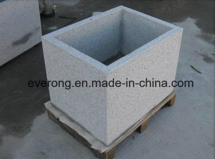 Rectangle Stone Fish Ponds Trough Granite Sink Animal Feeding Trough