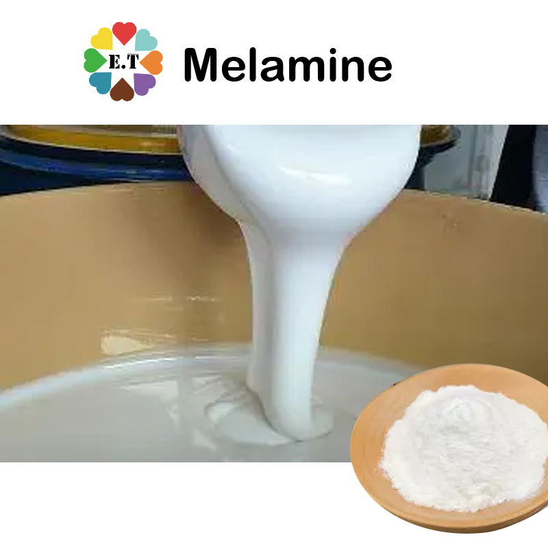 Factory Melamine 99.9 % Min for Paper & Plywood