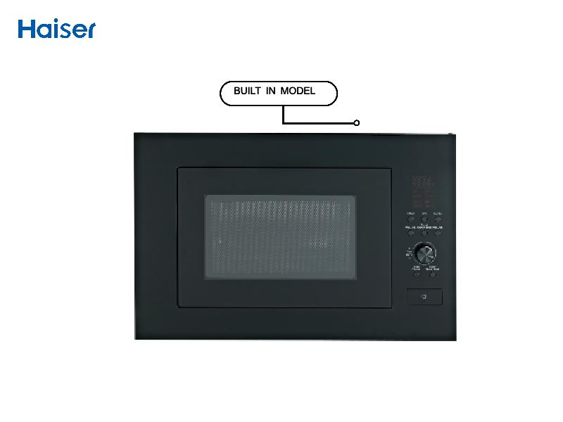 Kitchen Cabinet 23-25L Built-in Digital Microwave Oven with Grill OEM Factory Price