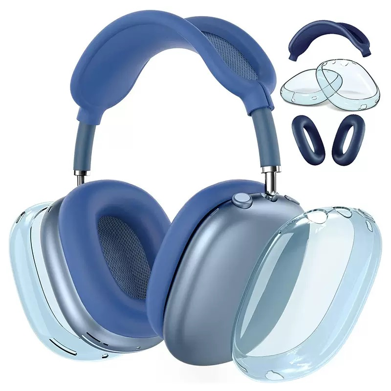 New Model Clear TPU Protective Case for Apple for Airpods Max Headphones High Transparency Anti Fingerprint Easy Install