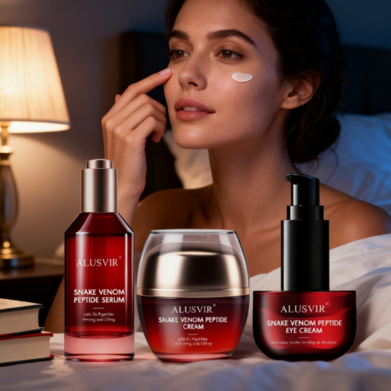 OEM Exclusive Anti-Aging Miracle Snake Venom Peptide Skin Care Set for Women