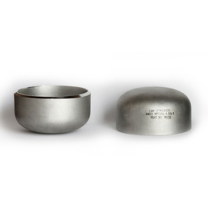 2 Inch Sch10 ASTM A312 Tp316L Stainless Steel Pipe Fitting Cap