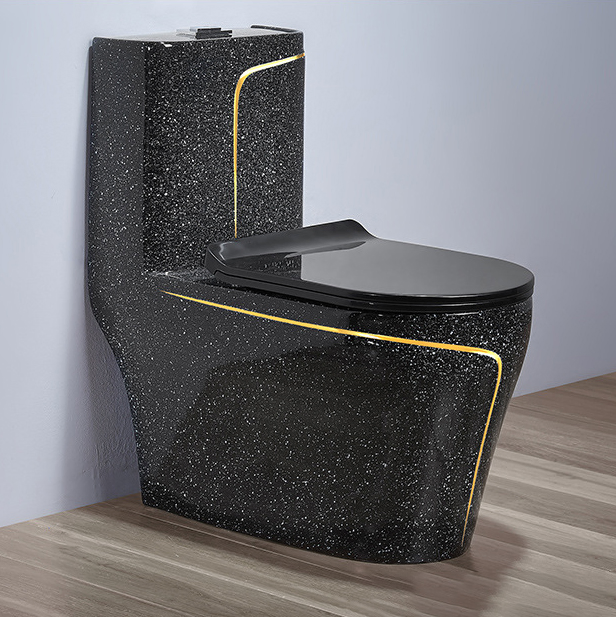 Anti-Bacterial Toilet with Self-Cleaning Glaze Surface