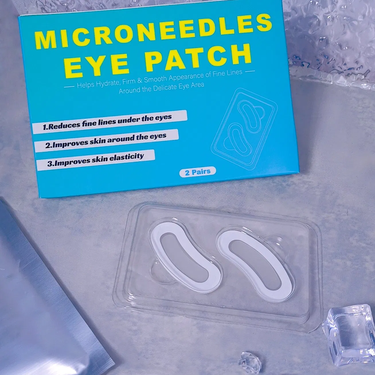 Cosmetics Eye Skin Care Mask Microneedles Eye Patch for Anti Wrinkles Fine Lines Eye Patches