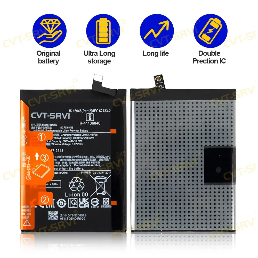 Аккумулятор для Rmi Note8, Note9, Note10, Note11