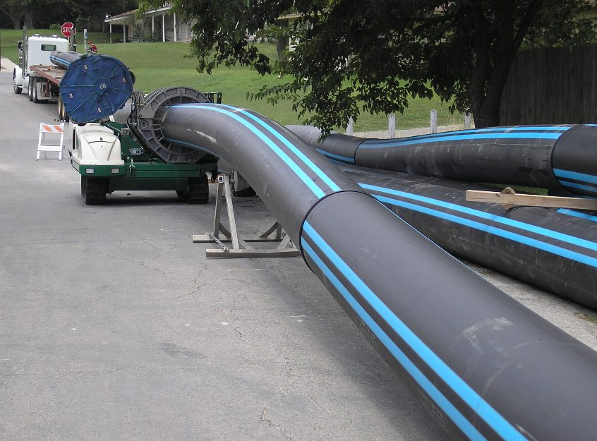 Water System Plastic HDPE Pipes