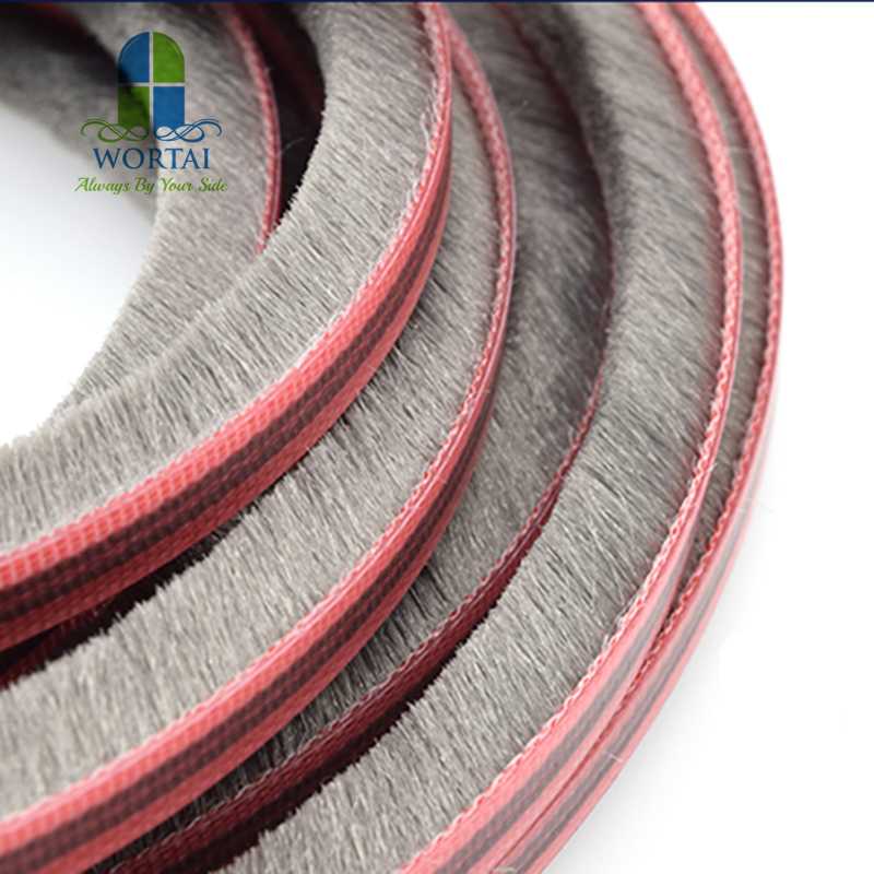 Sliding Door 3m Self Adhesive Anti Noise Felt Brush Seal Wool Pile Weather Strip