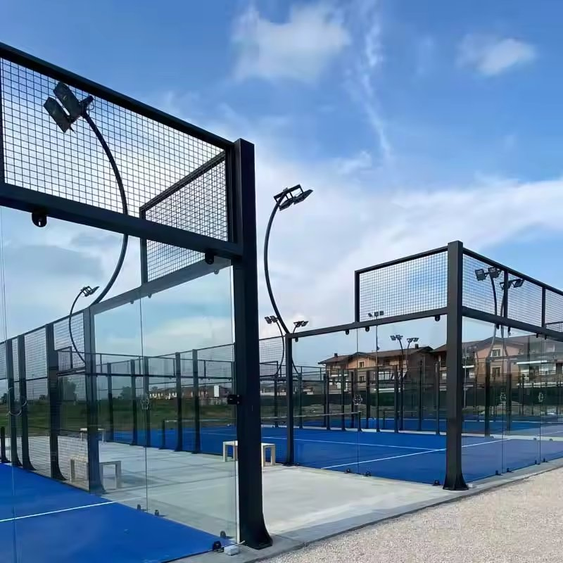 Top Sale Great Quality Indoor Outdoor Padel Grass Padel Turf Court Customized Portable Paddle Tennis Court